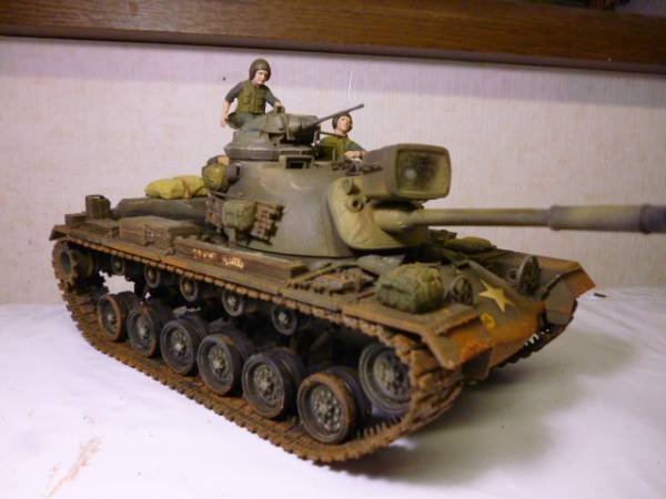 タミヤ！1／35 M48パットン完成品