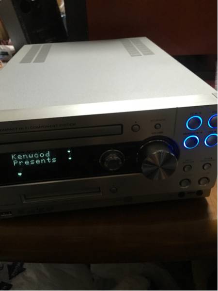 冒険価格！KENWOOD RD UDA77 CD MD USB デッキ 音出しOK