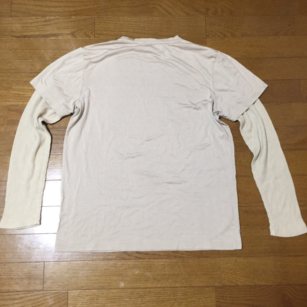 theory セオリー 長袖 トップス メンズ M アイボリー ベージュ