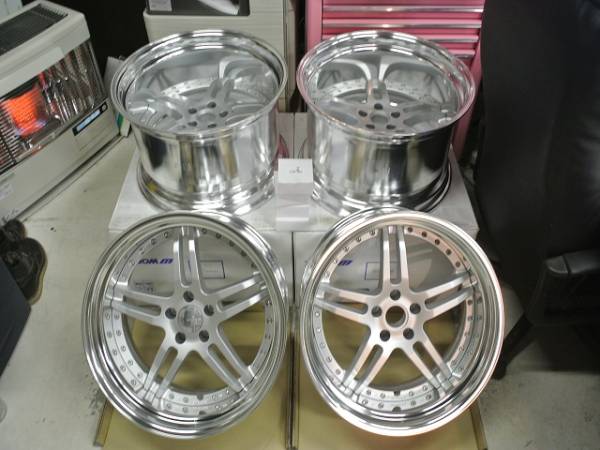 WORK 19インチ グノーシス マイナスオフセット 10.5J-16 PCD100-5H 