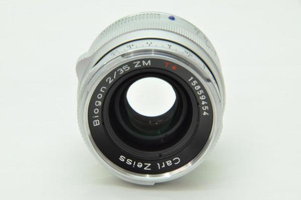 Carl Zeiss Biogon T* 35mm F2 ZM シルバー ツァイス CarlZeissBiogonT