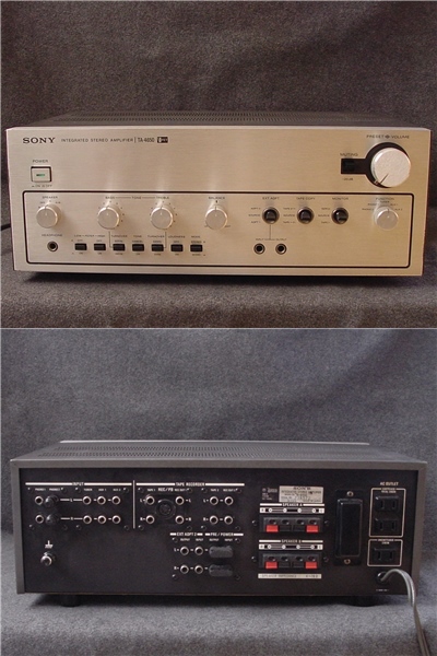 ソニー アンプ V－FET使用 TA－4650 完動品