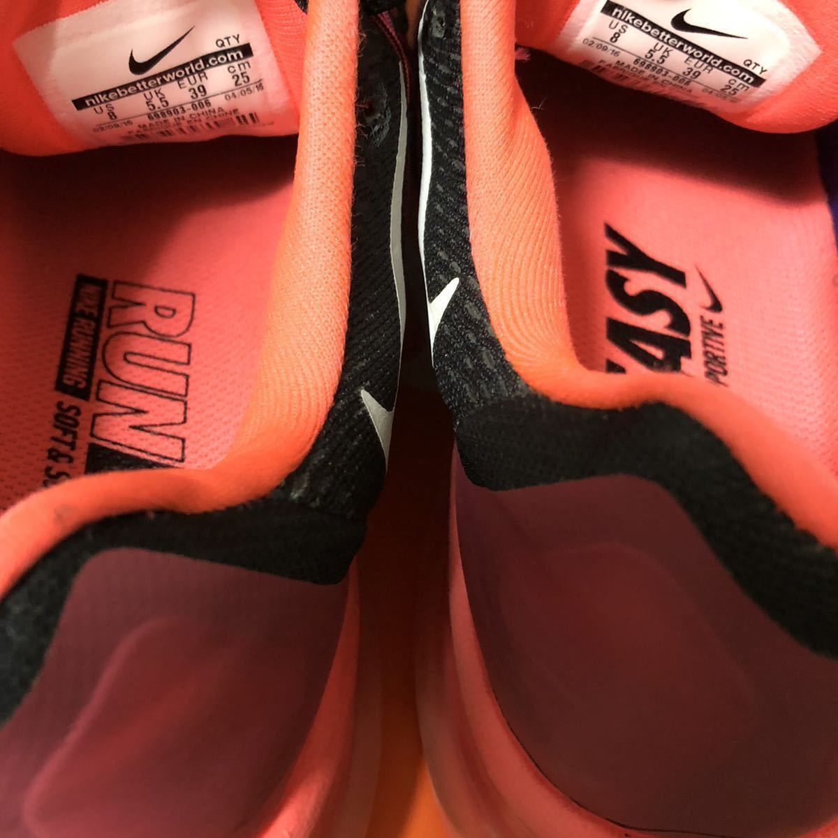 ナイキ NIKE AIRMAX2015 エアマックス2015 25cm ランニングシューズ 