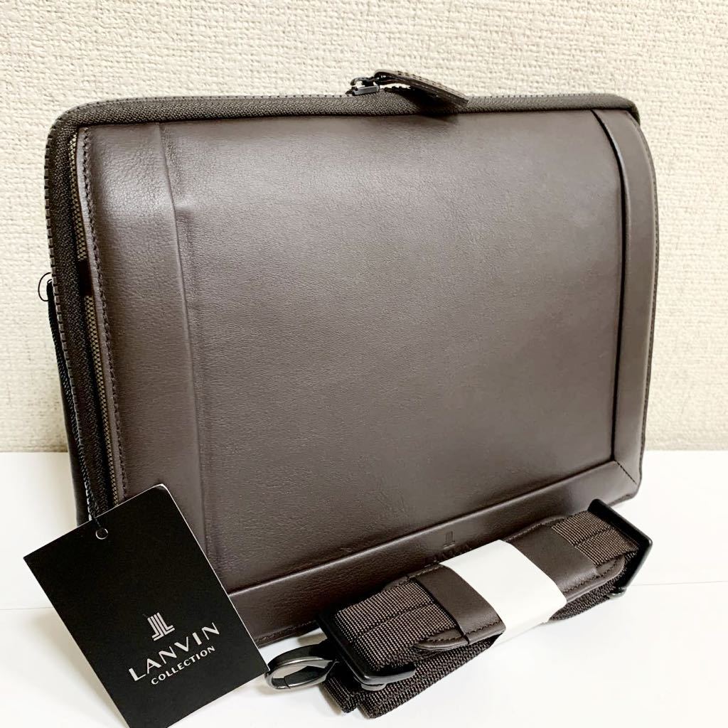 【人気SALE，低価】 ランバン ショルダーバッグ セカンドバッグ 2way 定価税込30 800円 289204F(ショルダーバッグ)｜売買されたオークション情報、yahooの商品情報をアーカイブ公開 - オークファン ショルダーバッグ
