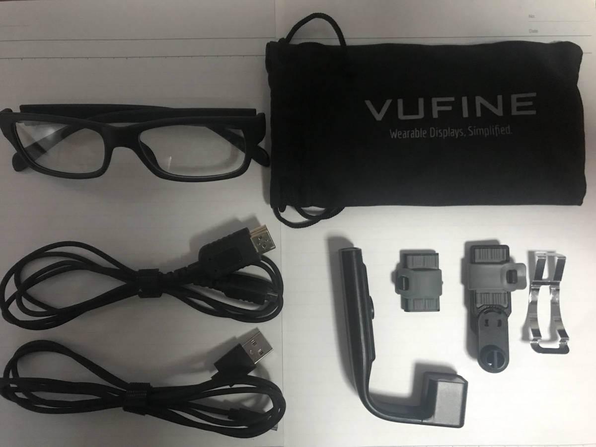 VUFINE+（ビューファイン・プラス） ウェアラブルディスプレイ 超小型 