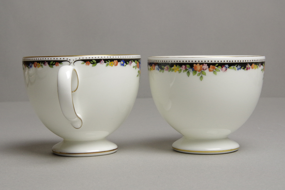 □廃盤 ウェッジウッド WEDGWOOD オズボーン カップ＆ソーサー 6客