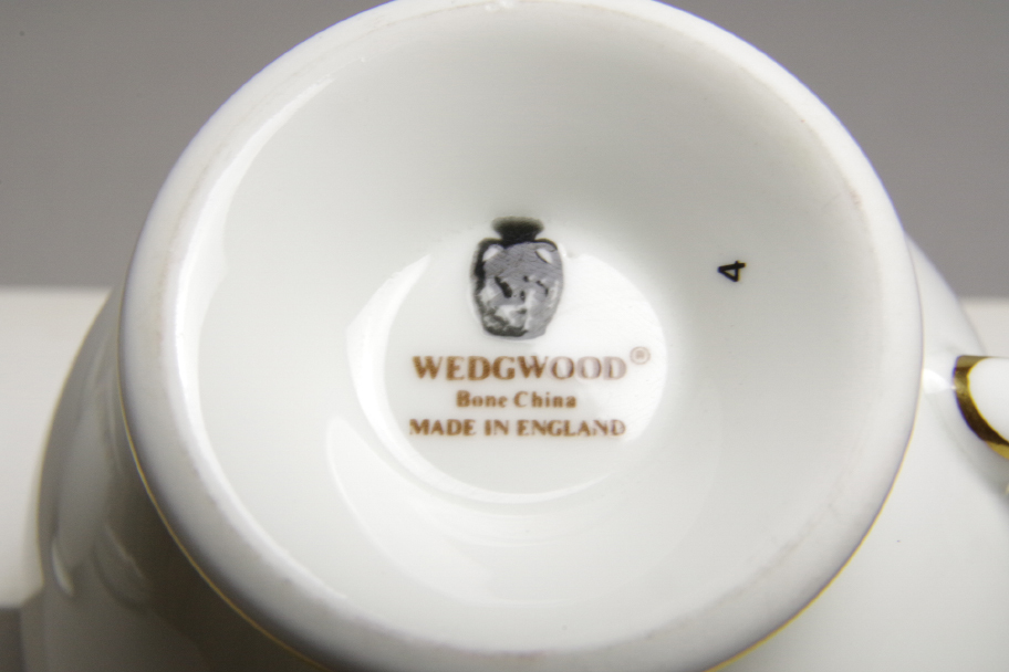 □廃盤 ウェッジウッド WEDGWOOD オズボーン カップ＆ソーサー 6客