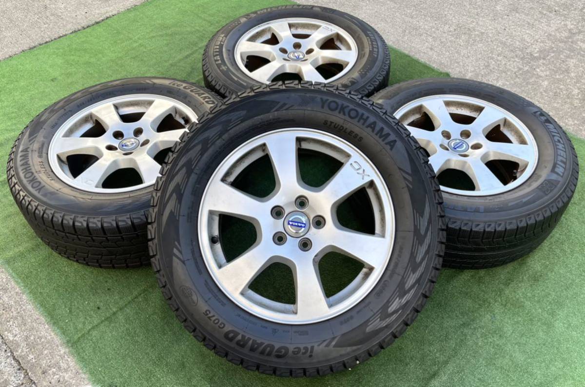 VOLVO 17インチ アルミホイール スタッドレス 4本セット VOLVO 17インチ アルミホイール スタッドレス 4本セット