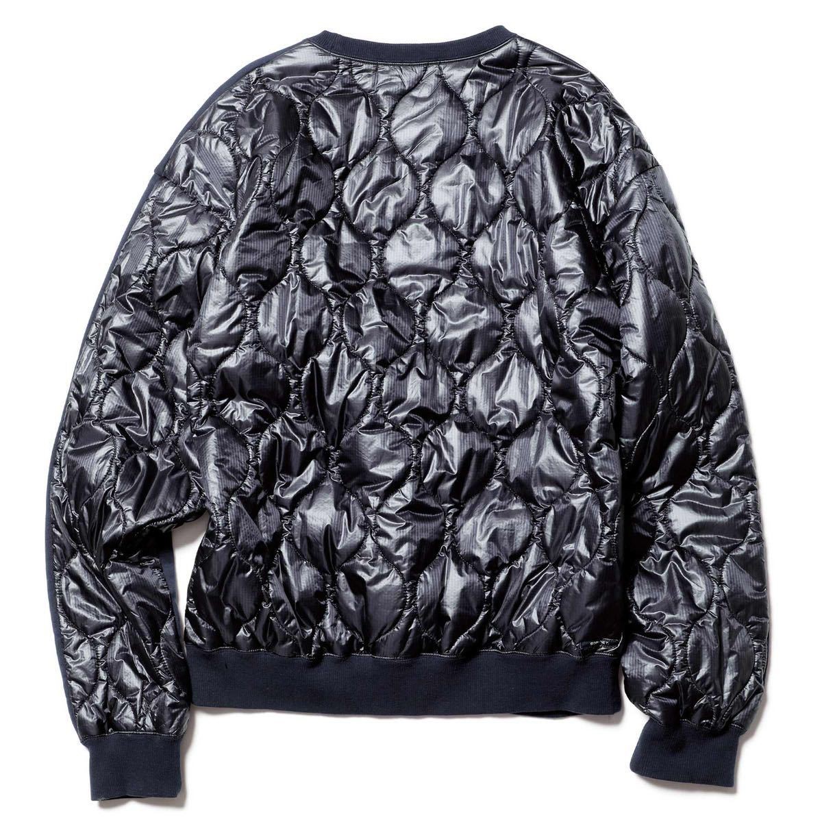 極美品 SOPHNET. SOPH-202044 BACK QUILTING CREWNECK CUT&SEWN ソフ 