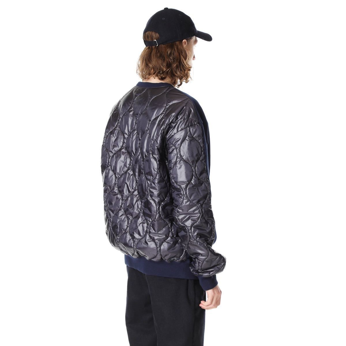 極美品 SOPHNET. SOPH-202044 BACK QUILTING CREWNECK CUT&SEWN ソフ 
