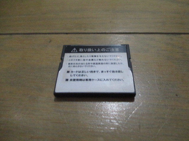 YAZAKI デジタコ 激しい CFコンパクトフラッシュカード 128M