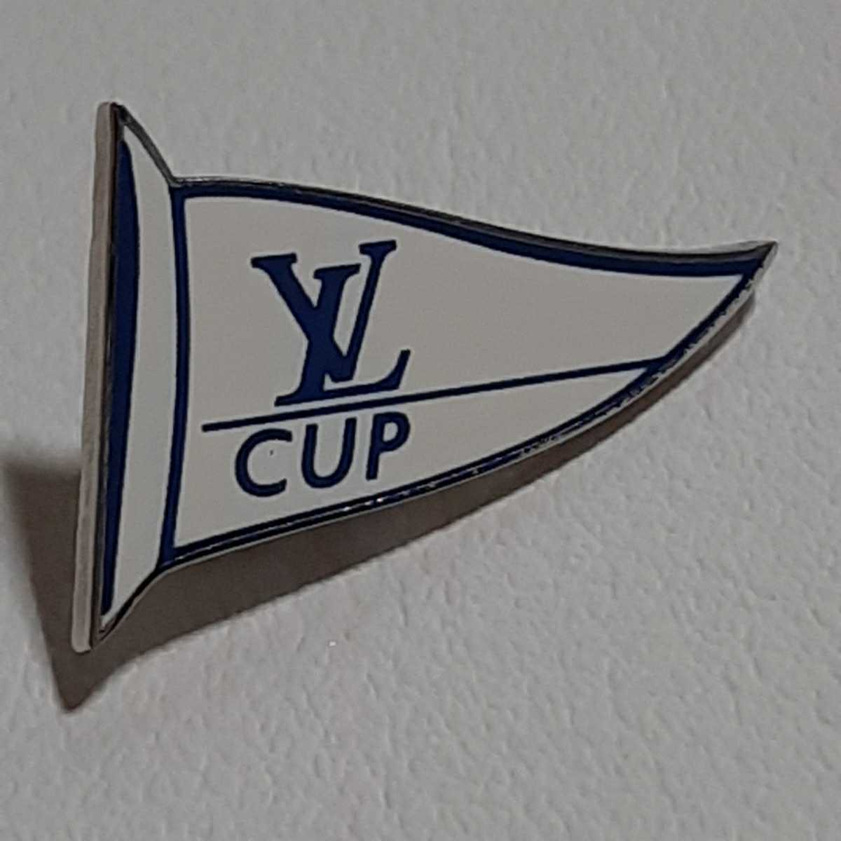 LOUIS VUITTON CUP ルイヴィトンカップ　ピンバッジ Louis Vuitton ルイヴィトン ヨットレース アメリカズカップ LV CUP