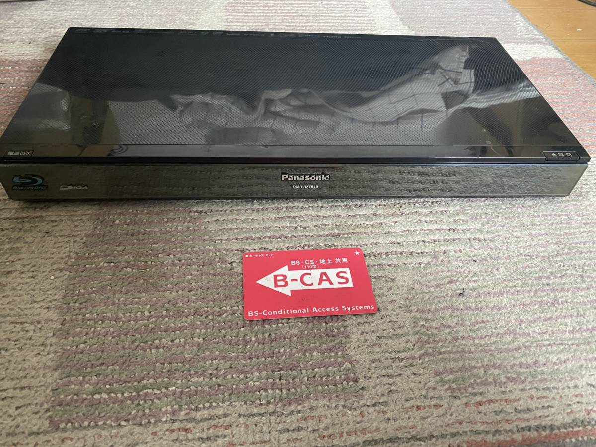 ジャンク品 Panasonic ブルーレイ DIGA DMR-BZT810 DIGA 爆買【中古