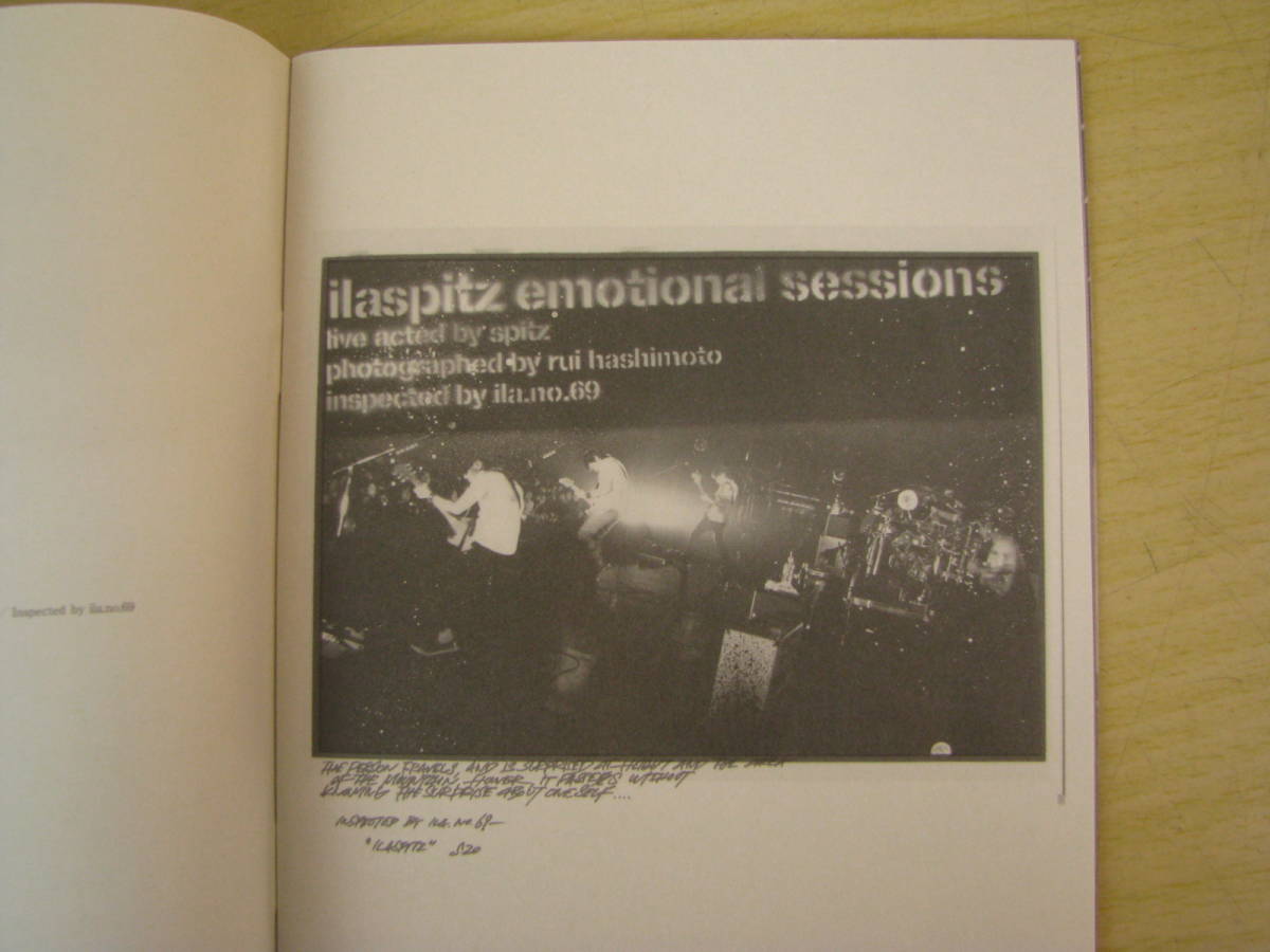 ila spitz　冊子　ブックレット　スピッツ_3