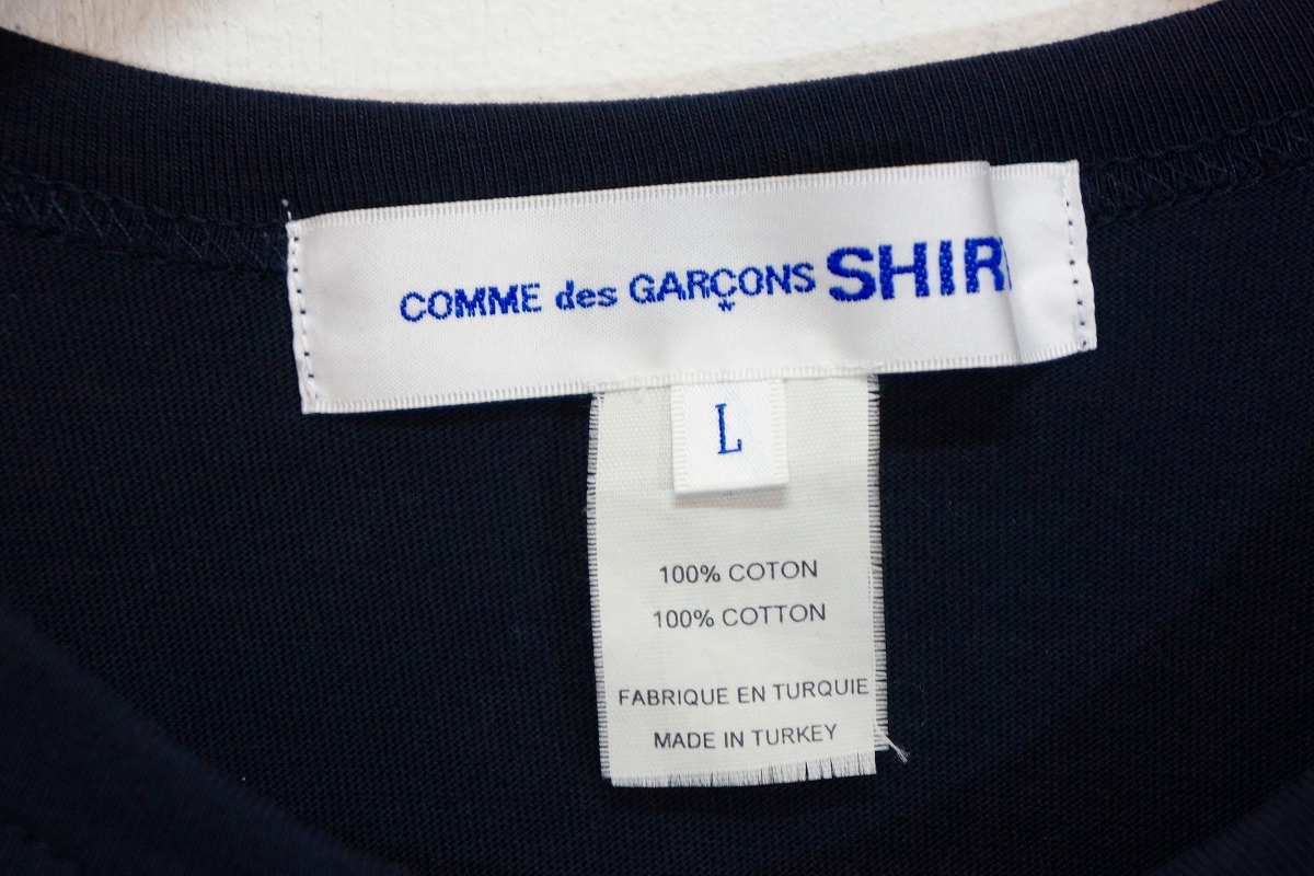 定番 美品COMME des GARCONS SHIRT FOREVER コムデ ギャルソン シャツ 