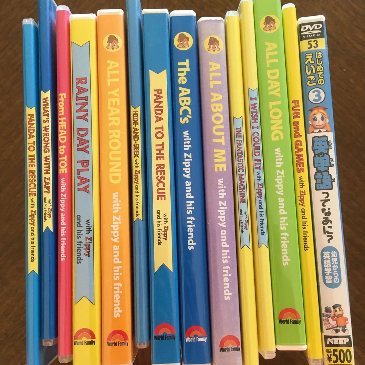 DWE Zippy DVD and ディズニー英語システム Me Disney ワールド 