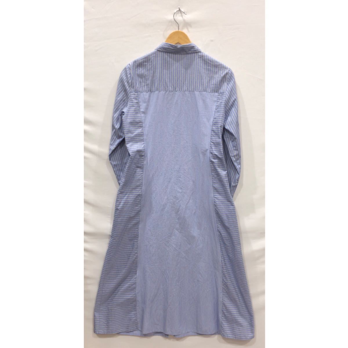 Lois CRAYON】シャツワンピース ロイスクレヨン ストライプシャツ  