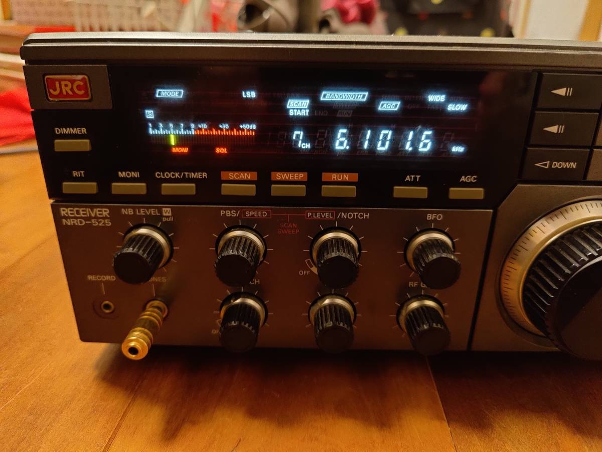 JRC 日本無線 NRD-525 受信機 日本無線 JRC NRD-525 広帯域受信機
