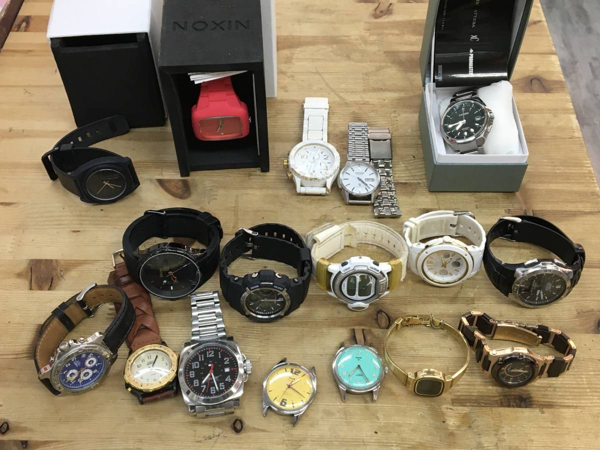 腕時計 まとめ CASIO HMT NIXON CITIZEN TIMEX TOMMY など 大量 