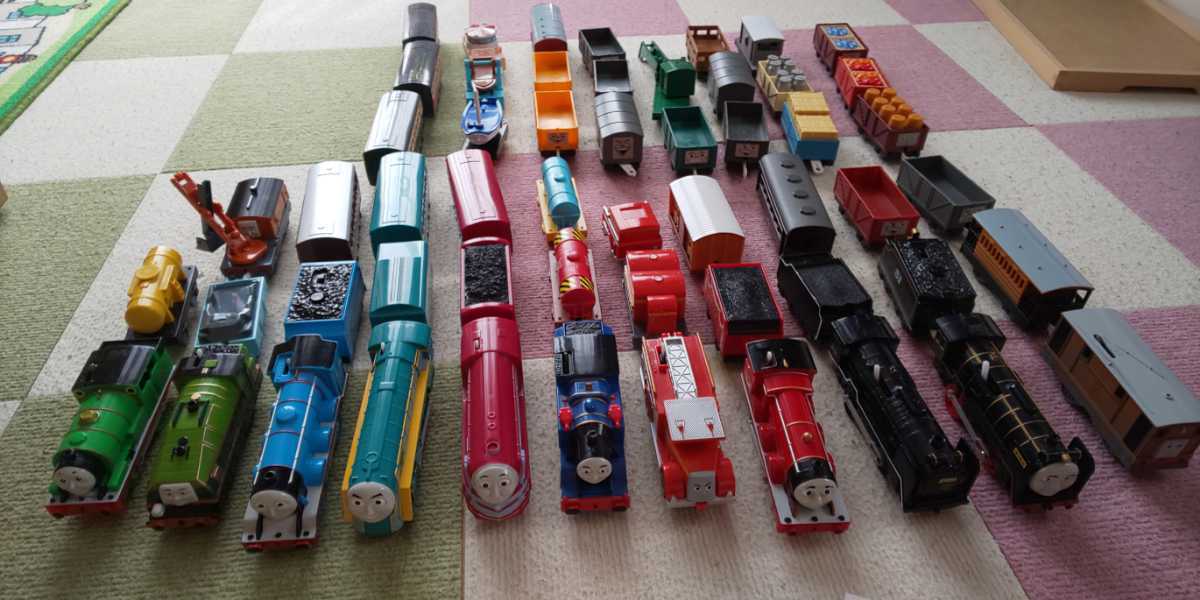 【品質保証，豊富な】 プラレールトーマス TOMY トミー 車両 大量 コナー ケイトリン ベル ヒロ ゴードン フリン ジェームス パーシー ゲイター 貨車等(セット)｜売買されたオークション情報、yahooの商品情報をアー セット