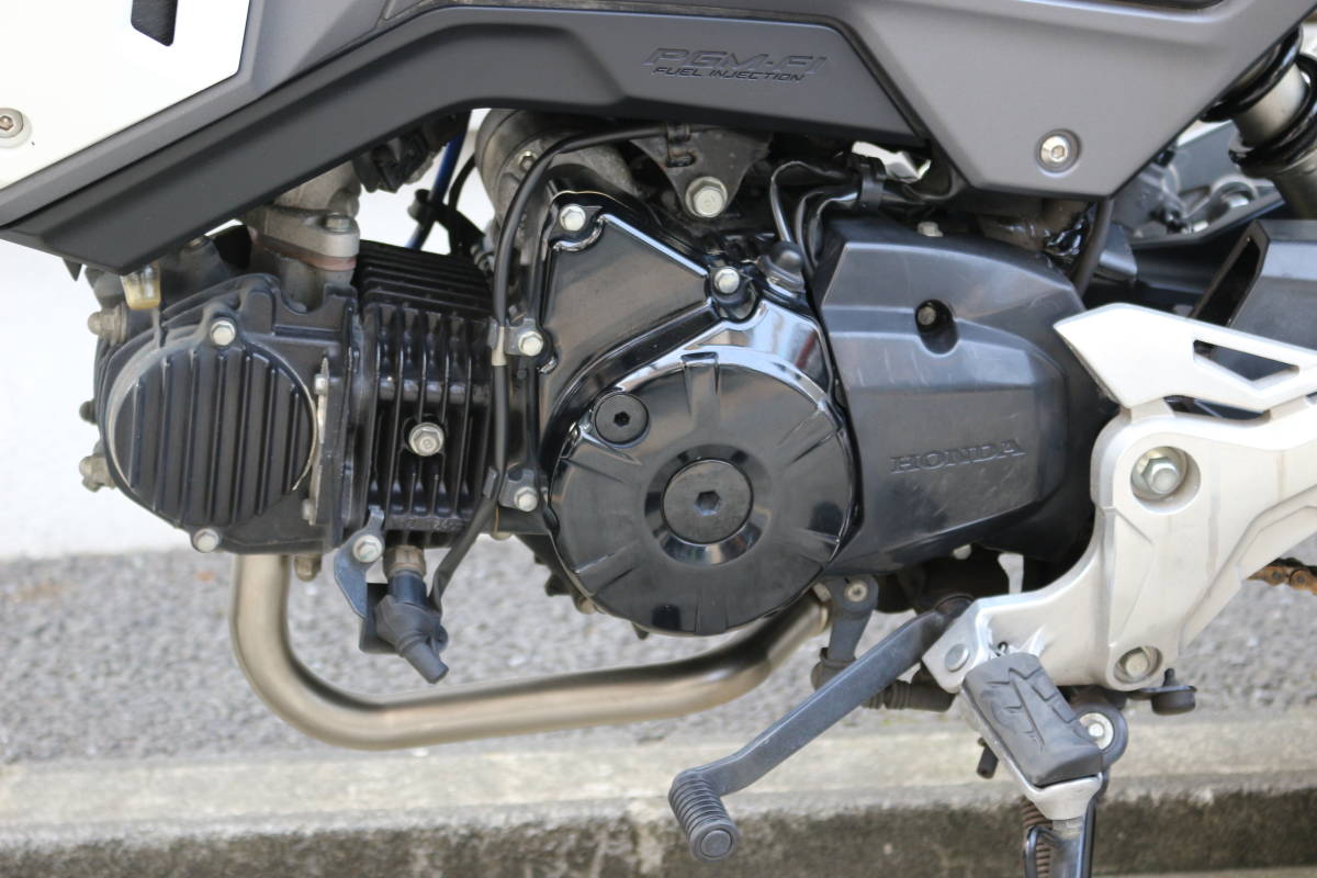 HONDA GROM グロム125(JC61)後期 改 カスタム ホワイト 綺麗 神奈川県 