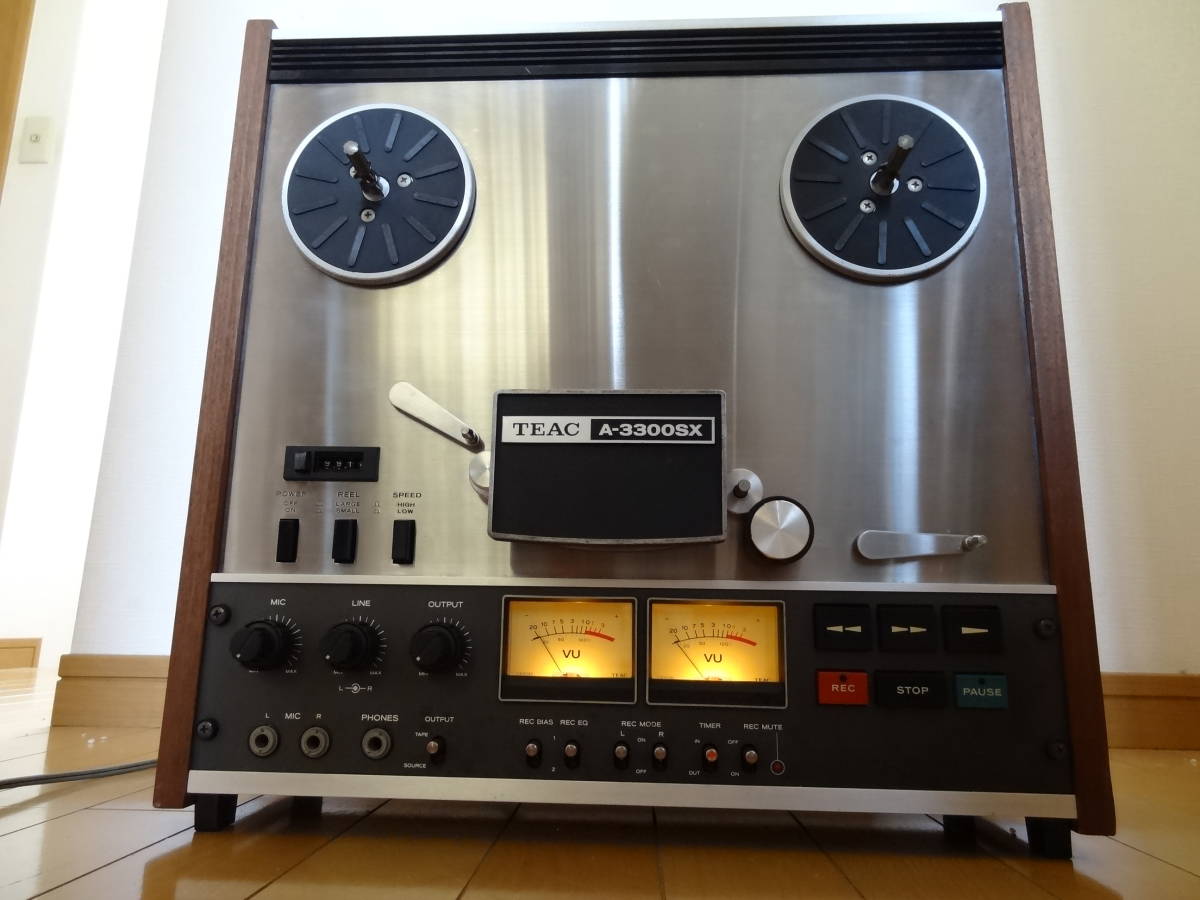 TEAC オープンリールデッキ A－3300SX ジャンク品 オーディオ機器