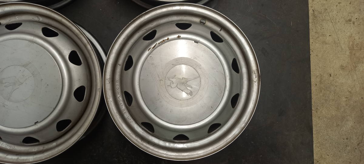 スチール ホイール 4本 ホンダ 純正 12×3.50B 4穴 PCD 100 +40