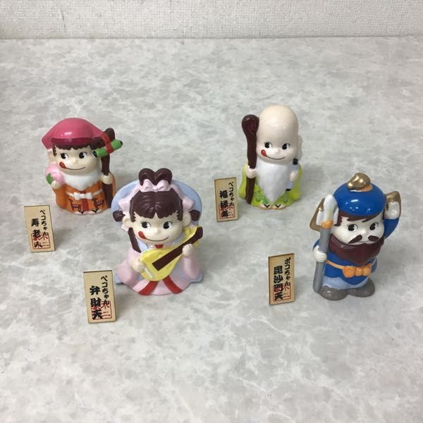 開運ペコポコ七福神 希少不二家 フィギュア スタチュー 縁起物 ペコ