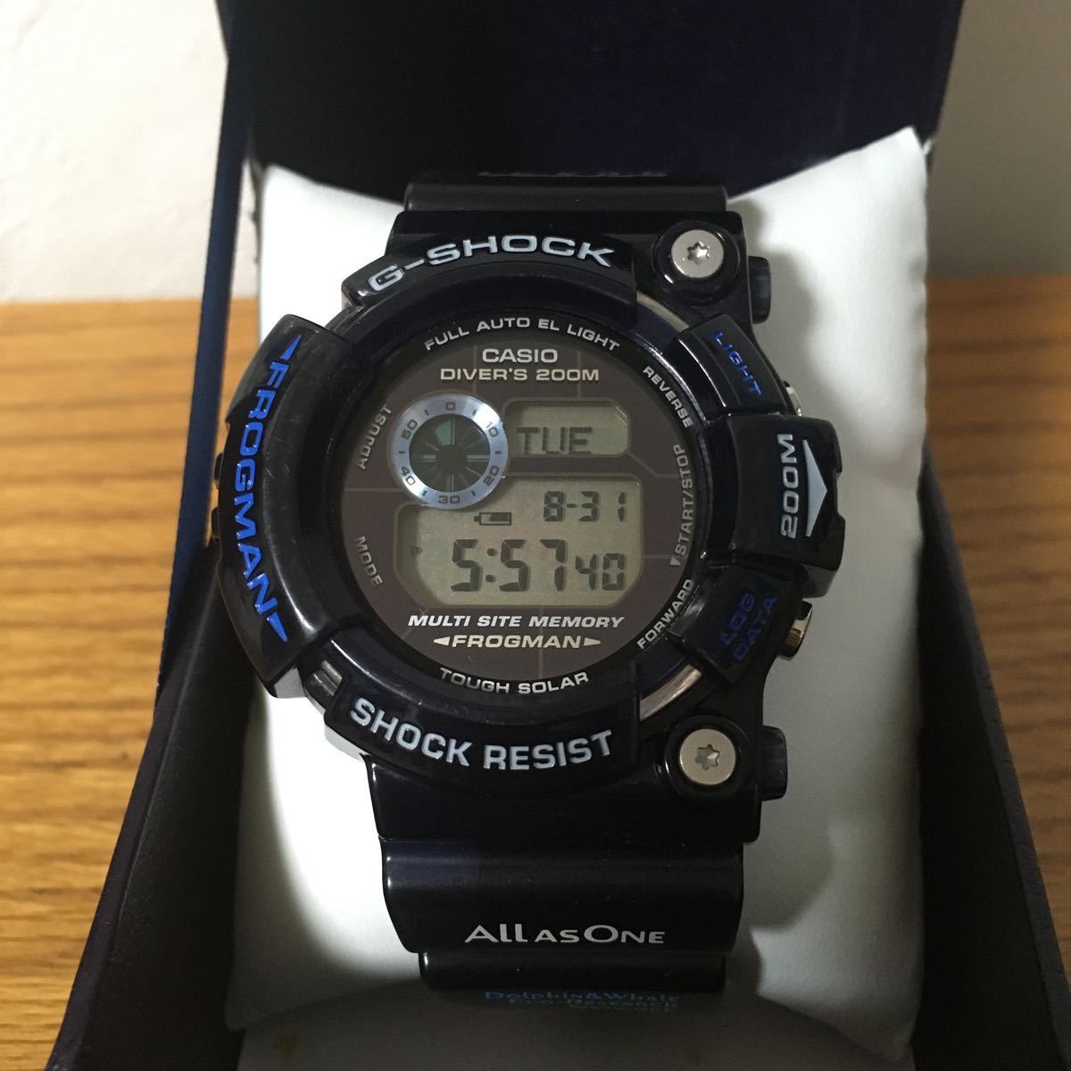 御蔵島モデル G-SHOCK FROGMAN フロッグマン GW-202K-2JR GW-202K 未