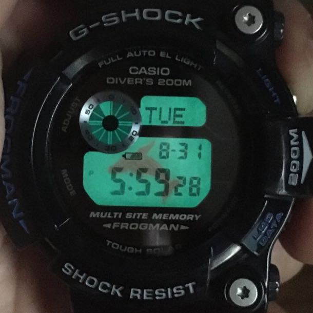 御蔵島モデル G-SHOCK FROGMAN フロッグマン GW-202K-2JR GW-202K 未