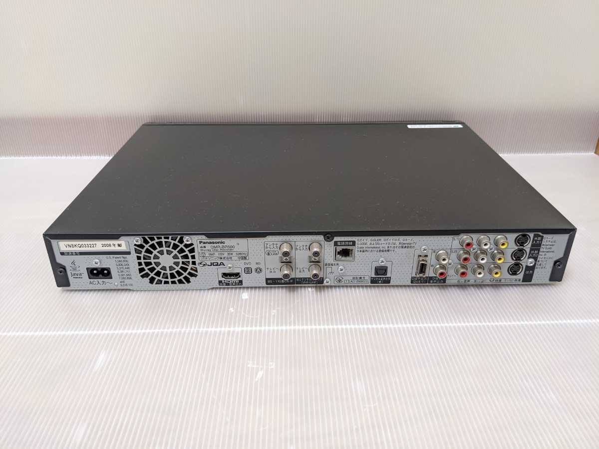 Panasonic ブルーレイディスクレコーダー DMR-BR500 - パナソニック 