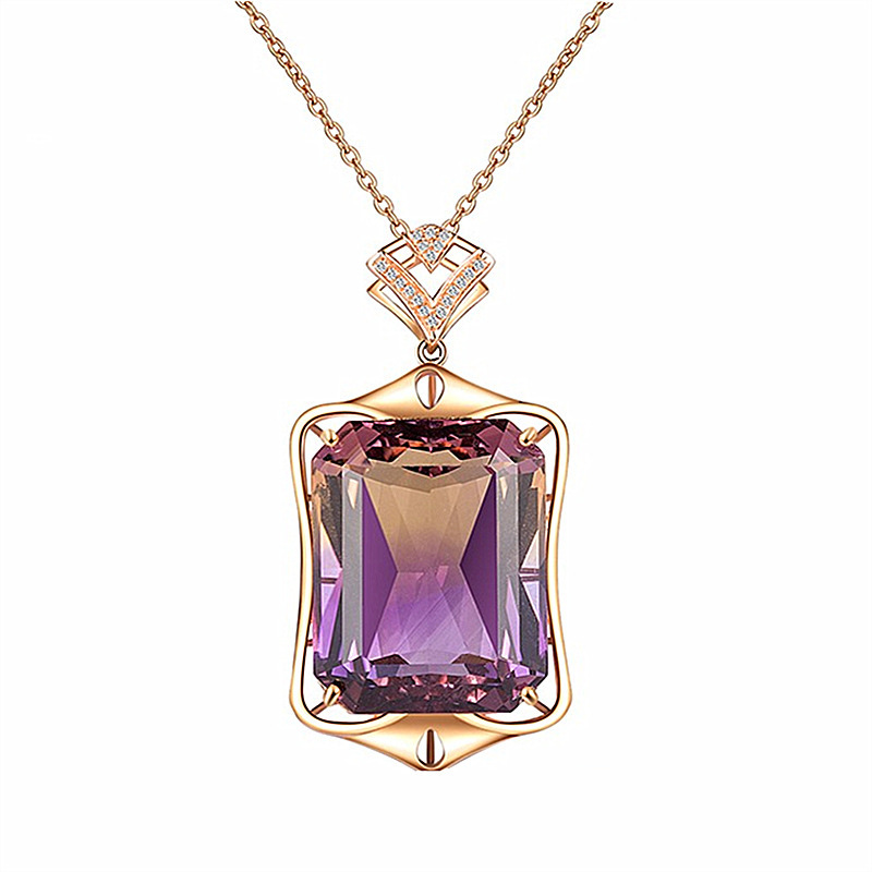 『過去最高品質』人気 ランキング 第一位 ☆ 20連 パープルダイヤモンドペンダント #3ct# 18K 上品 ギフト 記念日