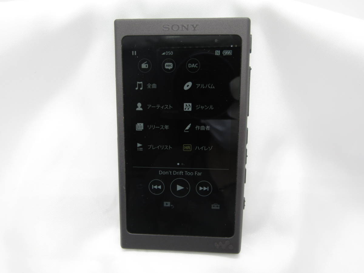 SONY ウォークマン NW-A46 32GB グレイッシュブラック 中古品 ム1ー6A