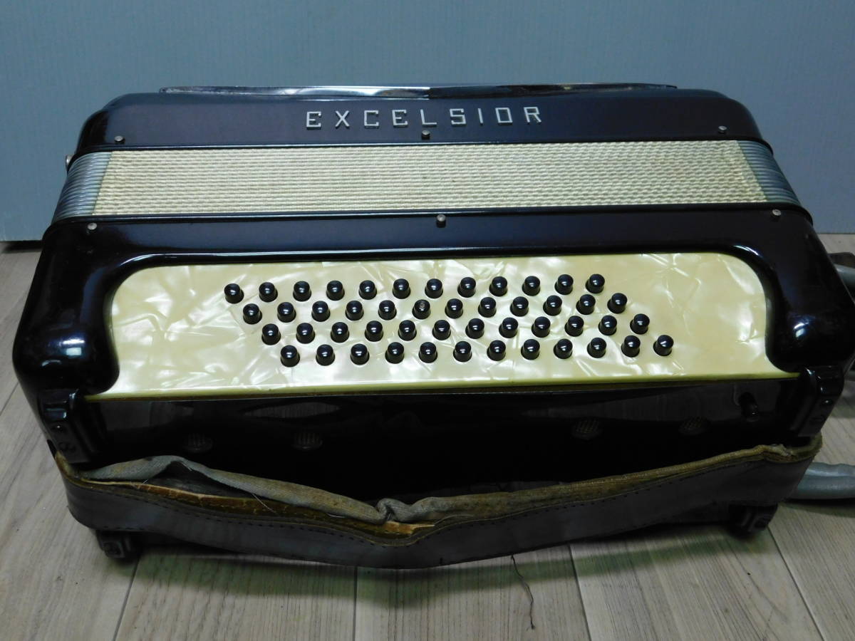 BUILT BY EXCELSIOR No.548 MADE IN ITALY 34鍵48ベース エキセル  