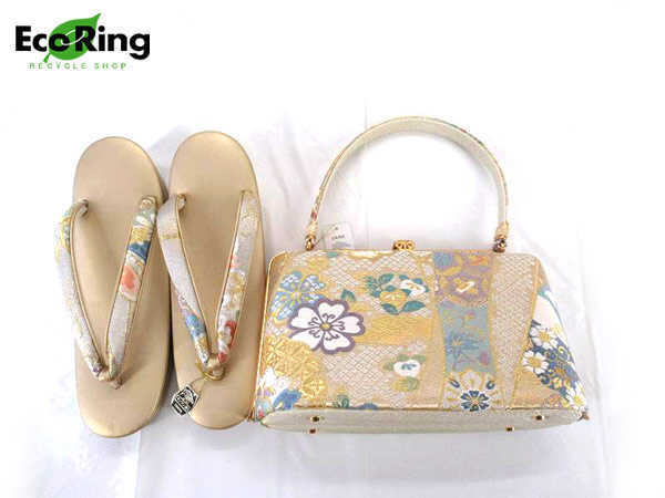 和遊館】SHE623 東京「はきもの匠神田胡蝶」謹製高級利休バッグ