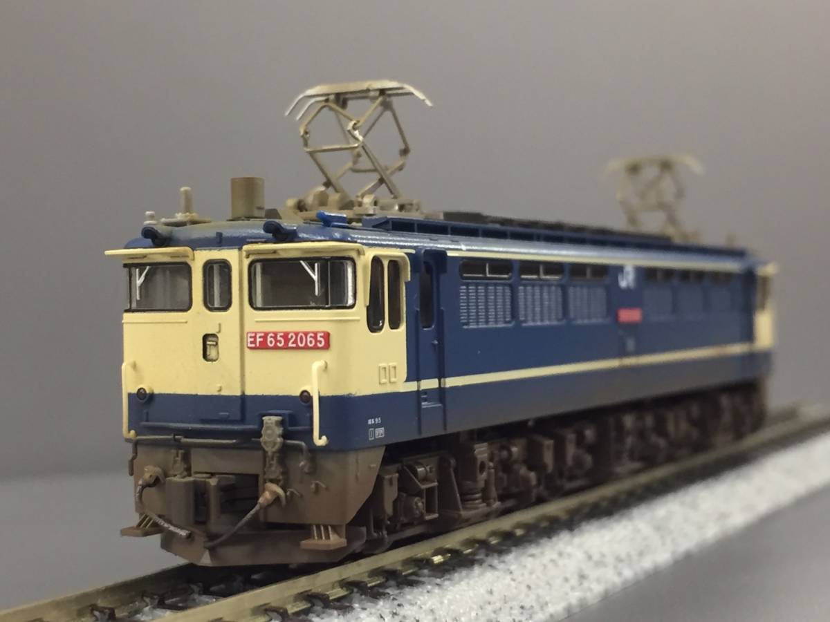 【新品加工】KATO 3061-5 EF65 2000 ウェザリング加工品 未使用 2065号機 Re-Color特製品