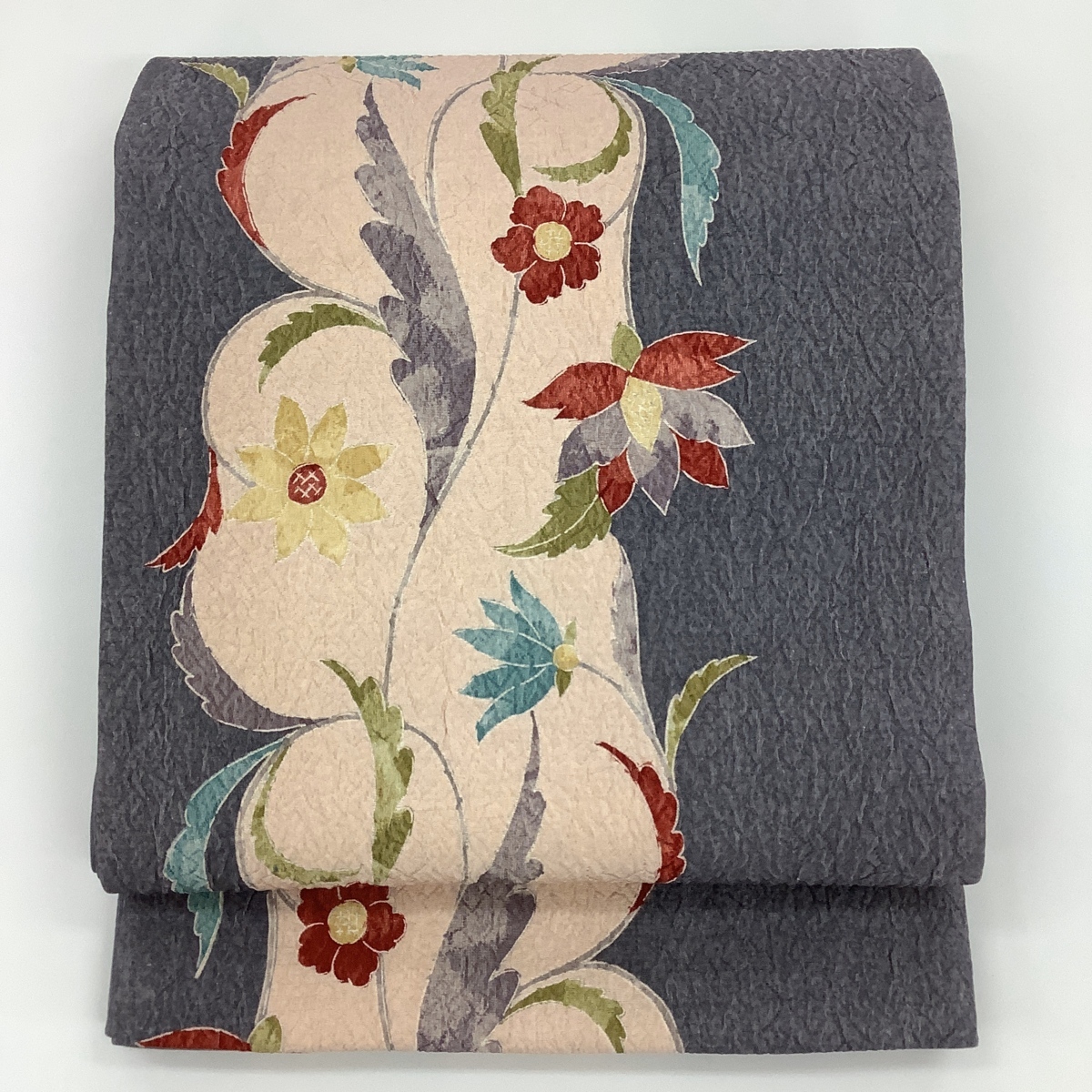 新作登場，安い きものcocon 袋帯 全通 長さ444/幅31/正絹/グレー系/花/ 品/ 9-3-3O-1695-b(仕立て上がり)｜売買されたオークション情報、yahooの商品情報をアーカイブ公開 - オークファン 仕立て上がり