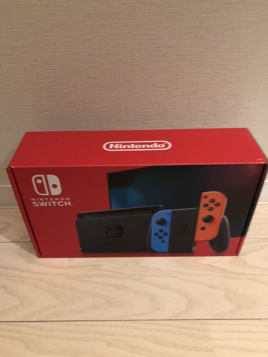 動作確認済 美品 新型 欠品なし バッテリー拡張型 Nintendo Switch