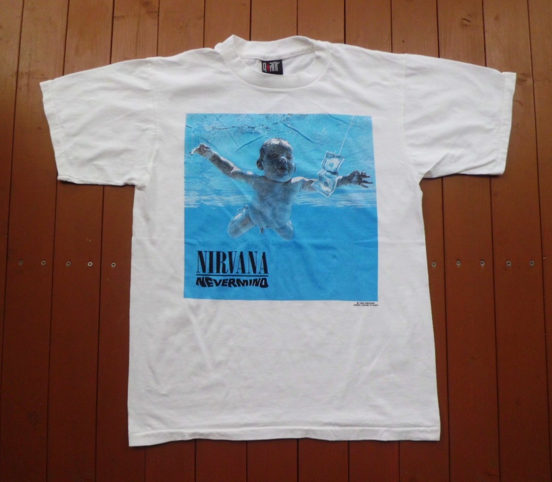 ニルヴァーナ ネバーマインド バンド Tシャツ サイズ L NIRVANA