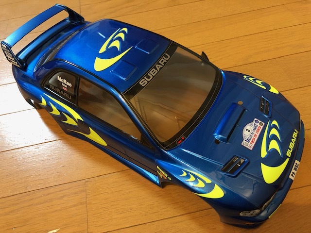 タミヤ　インプレッサ　ボディ タミヤ メーカー完成ボディ 1/10 スバル インプレッサ WRX STi 未使用