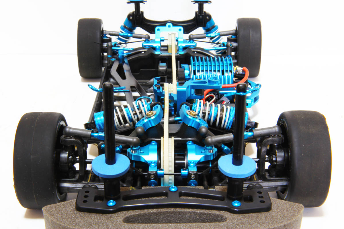 TA-05 IFS-R レイブリックNSX 動作確認済 タミヤ純正アルミオプション多数、スーパーストックモーター、サーボ、スペアタイヤ、取説付き。_2