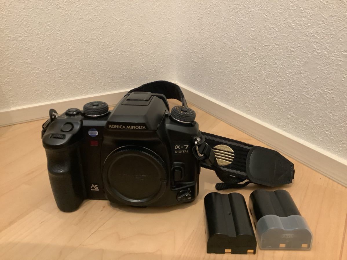 KONICA MINOLTA α-7 DEGITAL 動作未確認ジャンク品 コニカミノルタ