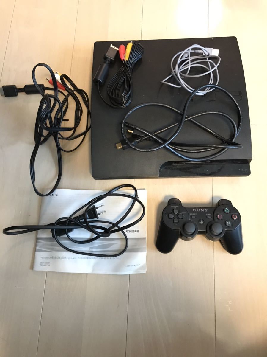 【中古】PlayStation3 CECH-3000A 160GB　本体　ジャンク品