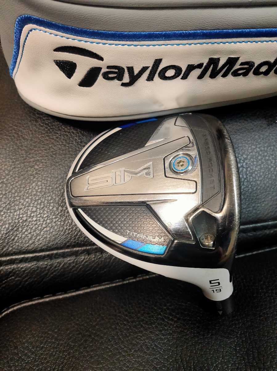 SIM FW 5W(19度) ヘッド カバー付 テーラーメイド TaylorMade