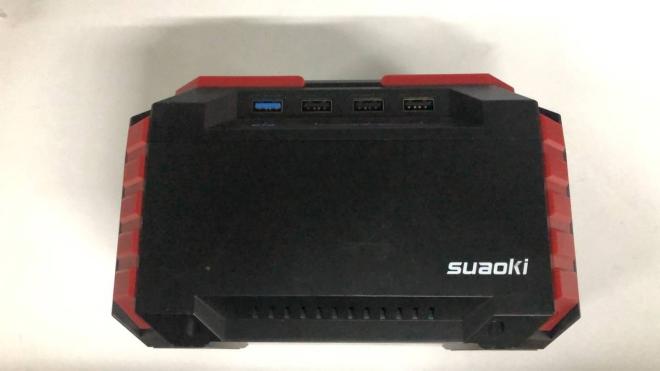 ジャンク品】suaoki ポータブル電源 G500 137700mAh/500Wh 家庭用