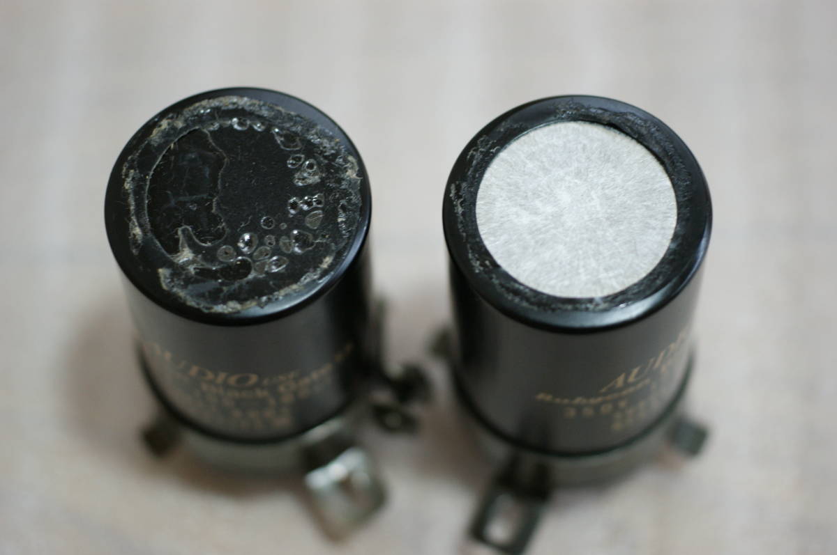 ルビコン ブラックゲート電解コンデンサ－ Black Gate 350V　100μF×２ ２個まとめて　