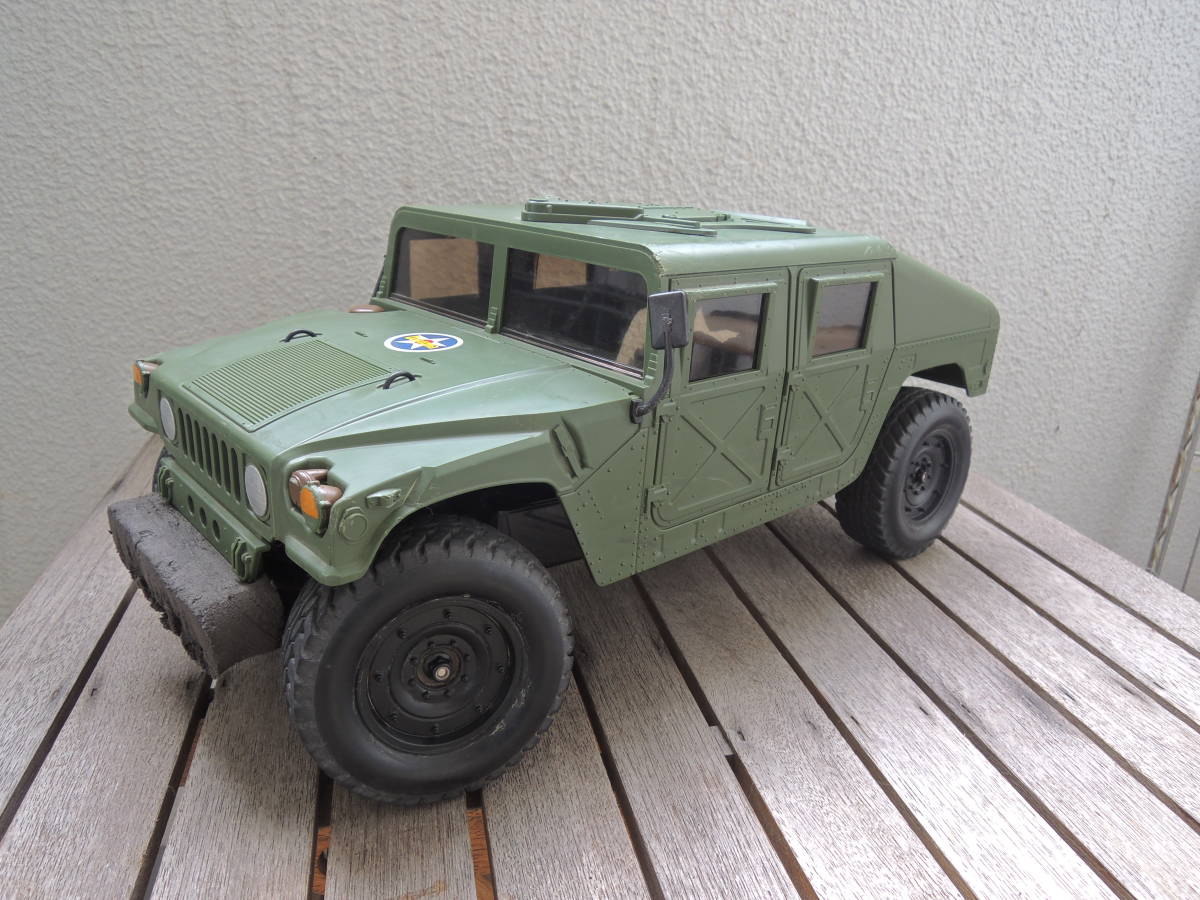 ジャンク】タミヤ TAMIYA ラジコン ハマー タミヤ M1025 Hummer (なお