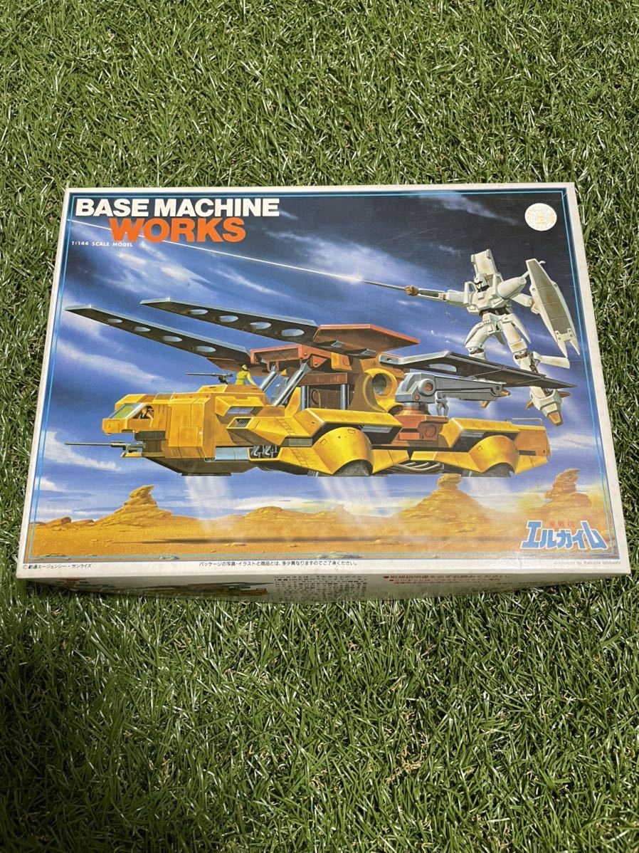 1/144 ベースマシン・ワークス バンダイ 未組立 重戦機エルガイム 当時物