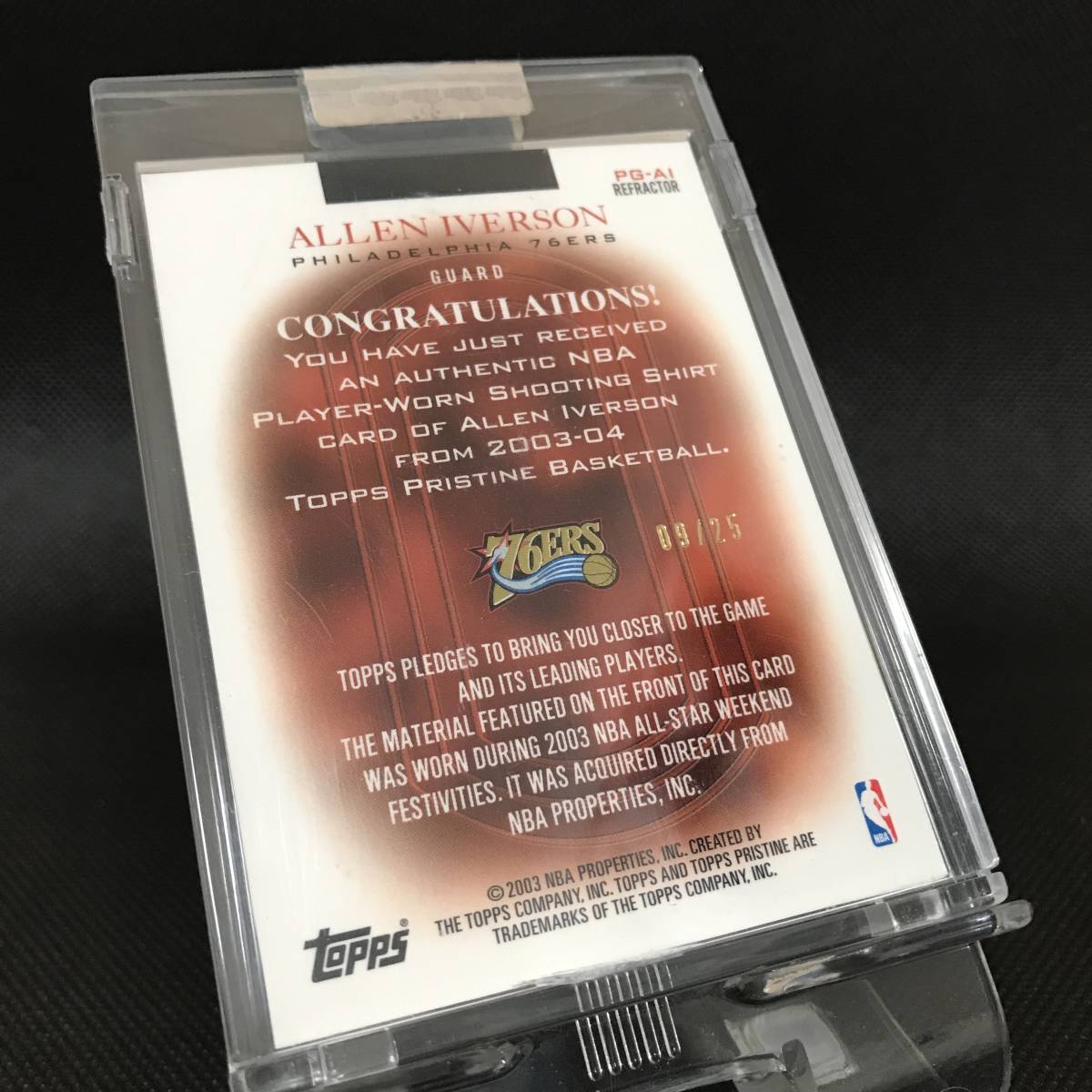 Iverson Allen Prizm 2024-25 Panini | アレン アレン・アイバーソン