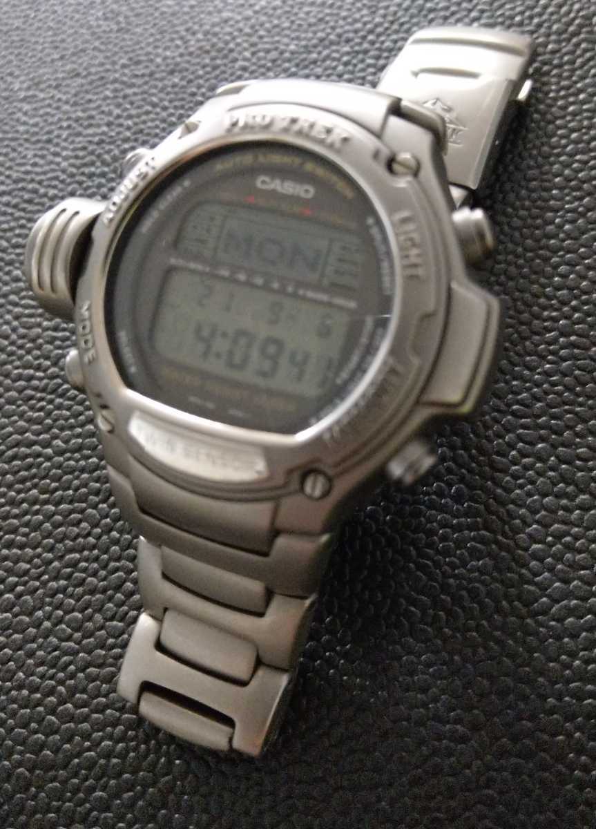 カシオ プロトレック CASIO - PRT-40 QZ | 稼働 1円 ヴィンテージ稼働